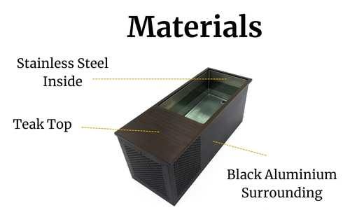 Chill Tubs Ice Bath Materials maisonluxury.co.uk